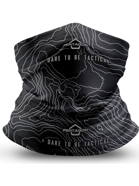 Περιλαίμιο Μηχανής Pentagon Skiron Neck Gaiter K14013 TM-01 - Quick Dry & Αναπνεύσιμο Μαύρο