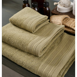 Πετσέτα Μονόχρωμη New Cotton Series Olive