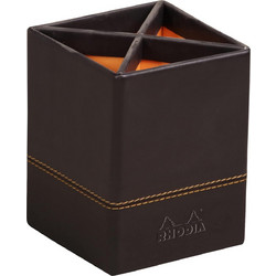Μολυβοθήκη Rhodia Rhodiarama Black 4 Θέσεων