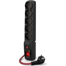 ACAR F5 POWER Black 5 AC outlet(s) 230 V 3 m W2290