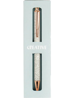 ΣΤΥΛΟ CREATIVE ΔΙΑΡΚΕΙΑΣ GLITTER SILVER