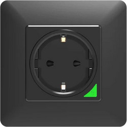 WIFI ΠΡΙΖΑ 16A ΜΑΥΡΟ 86*86mm N+L