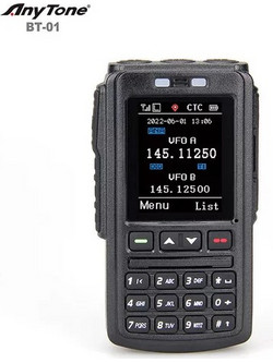 Anytone BT 01 Bluetooth Μικρόφωνο Χειρός με Έγχρωμη Οθόνη για D578UV/D578UV PRO