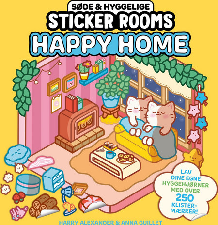 Cute & Cosy Sticker Rooms: Happy Home