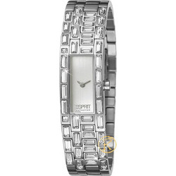 Esprit P-Locony Silver Γυναικείο Ρολόι με Ασημί Μεταλλικό Μπρασελέ EL900282002