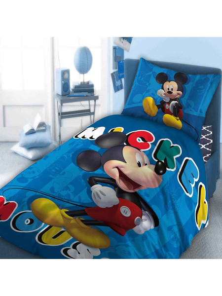 Dimcol Παιδικό Πάπλωμα Μονό Βαμβακερό 160x240 Disney Mickey 861
