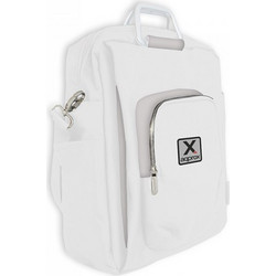 Approx AP-N15WG Τσάντα Laptop Ώμου 15.6" White / Grey