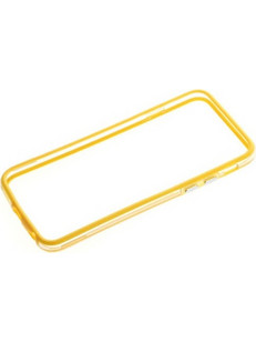 Θήκη Stylish Protective Bumper Frame για iPhone 6 4.7" - Κίτρινο / Διάφανο (OEM)