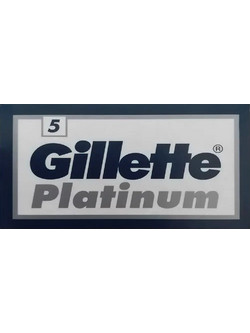 Gillette DE Platinum Ανταλλακτικές Λεπίδες 5τμχ