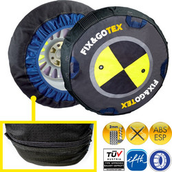 Autoline Fix&Go Tex F Αντιολισθητικές Χιονοκουβέρτες για Επιβατικό 2τμχ
