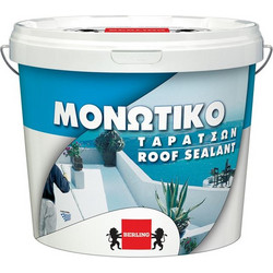Berling Roof Sealant Ελαστομερές Επαλειφόμενο Ακρυλικό Μονωτικό Ταράτσας Λευκό 9lt