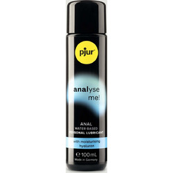 pjur Analyse Me Comfort Water Anal Glide Λιπαντικό Gel Νερού Κόλπου & Πρωκτού 100ml