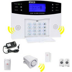 Ασύρματος συναγερμός κινητής τηλεφωνίας GSM 8 ζωνών με τηλεειδοποίηση - Ασύρματο ραντάρ -Ασύρματη παγίδα - 6 Αυτόνομες παγίδες - Εσωτερική και εξωτερική σειρήνα