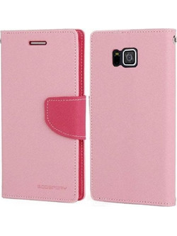 Θήκη Flip Fancy Diary Goospery Samsung G850F Galaxy Alpha Ροζ