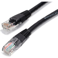 LMS U/UTP Καλώδιο Δικτύου Ethernet 2m Black 24AWG