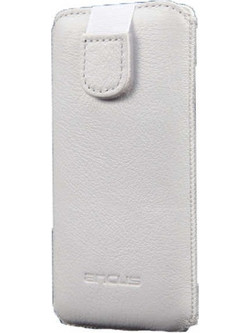 Θήκη Protect Ancus για Apple iPhone 6 6S Maxcom MM917 και LG Spirit Old Leather Λευκή