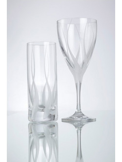 SP Tableware Σετ Ποτήρια Ουίσκι Κρυστάλλινα Earth 302ml 6τμχ 4972