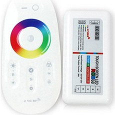 ΑΣΥΡΜΑΤΟ DIMMER - CONTROLLER ΑΦΗΣ ΓΙΑ LED ΤΑΙΝΙΕΣ RGB (ΠΟΛΥΧΡΩΜΟ) 12V - 216W / 24V - 432W