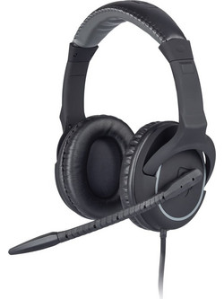 Venom Nighthawk Gaming Headset Over Ear Black