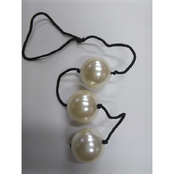 BDSM Στρογγυλές Μπίλιες Silver Sex Balls