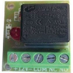 Πλακέτα Ρελέ (Relay) PCB-RL-12-10 12Vdc-10A