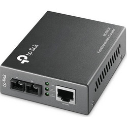 10/100Mbps RJ45 to 100Mbps multi-mode SC fiber Converter, Full-duplex, up to 2Km, switching power ad (MC100CM)