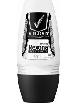 Rexona Invisible Ανδρικό Αποσμητικό Roll On 48h 50ml