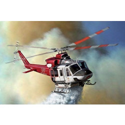 Italeri Model Set Bell 412 LAFD Συναρμολογούμενο Πλαστικό Μοντέλο Ελικοπτέρου 1:72