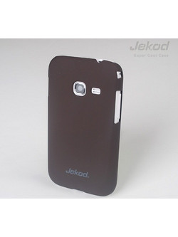 Θήκη Jekod για Samsung S6802 Galaxy Ace Duos Back cover TPU Brown