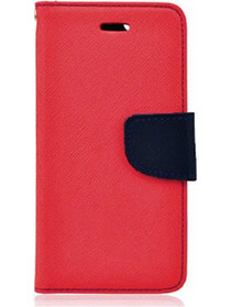 Θήκη OEM Fancy Book για Sony F8331 Xperia XZ Flip Cover Red Navy