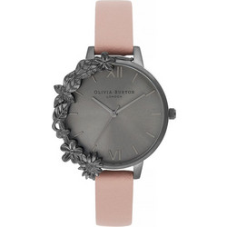 Olivia Burton Twilight Γυναικείο Ρολόι με Ροζ Δερμάτινο Λουράκι OB16TW06