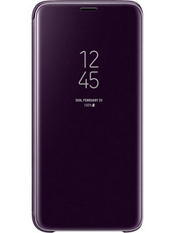 Θήκη Clear View για Huawei Y9 (2019) Color Purple (oem)