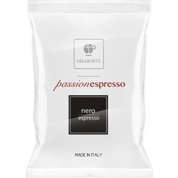 Lollo Caffe Κάψουλες Espresso Nera Συμβατές με Μηχανή Nespresso 100τμχ