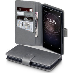 Terrapin Wallet Leather Grey (Xperia L2)