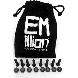 EMillion Mounting Hardware Phillips 7/8 Black