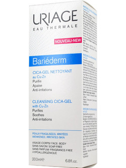 Uriage Bariederm Cica Gel Nettoyant Αφρόλουτρο σε Gel 200ml