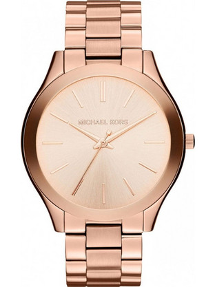 Michael Kors Γυναικείο Ρολόι με Ροζ Χρυσό Μεταλλικό Μπρασελέ MK3197