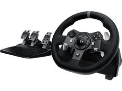 Logitech G920 Driving Force Τιμονιέρα 900° με Πετάλια για PC & Xbox One