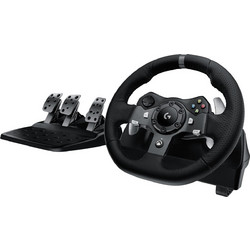 Logitech G920 Driving Force Τιμονιέρα 900° με Πετάλια για PC & Xbox One