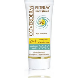 Coverderm Filteray Plus Soft Brown Oily / Acneic Αντηλιακή Κρέμα Προσώπου με Χρώμα SPF30 50ml