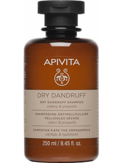 Apivita Dry Dandruff Σέλερι & Πρόπολη Σαμπουάν κατά της Ξηροδερμίας & της Πιτυρίδας για Ξηρά Μαλλιά 250ml