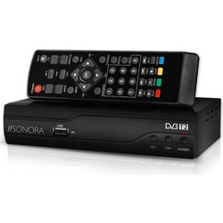 Sonora DVB T2-001 Ψηφιακός Δέκτης Mpeg-4 Full HD με PVR