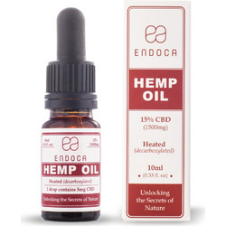 Endoca Hemp Oil 15% CBD 1500mg 10ml