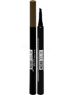 Maybelline Tattoo Brow Micro 130 Deep Brown Ημιμόνιμο Στυλό Φρυδιών 4.6gr