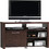 Woodwell Έπιπλο Τηλεόρασης Ξύλινο Wenge Μ110xΠ45xΥ63cm Analog E7384,1
