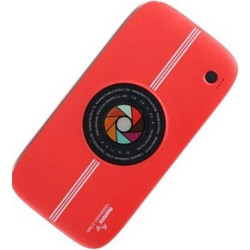 Remax RPP-91 Wireless Power Bank 10000mAh με 2 Θύρες USB-A Red