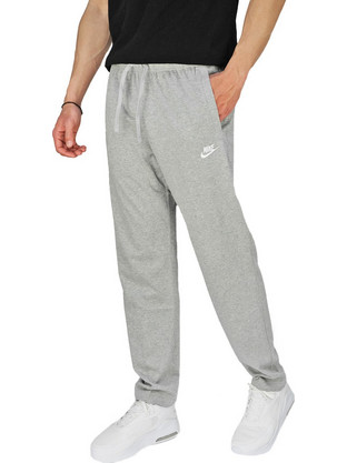 Nike Sportswear OH Club JSY Ανδρικό Παντελόνι Φόρμας Fleece Γκρι BV2766-063