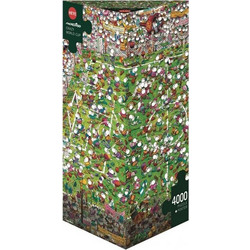 Puzzle Heye Puzzle Guillermo Mordillo Crazy World Cup 4000 Κομμάτια
