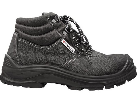 Wurth Basic CK03 Hight Μποτάκια Ασφαλείας S1P Μαύρα