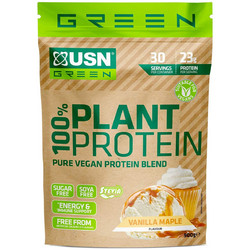 USN Green 100% Plant Vanilla Maple Φυτική Πρωτεΐνη 900gr
